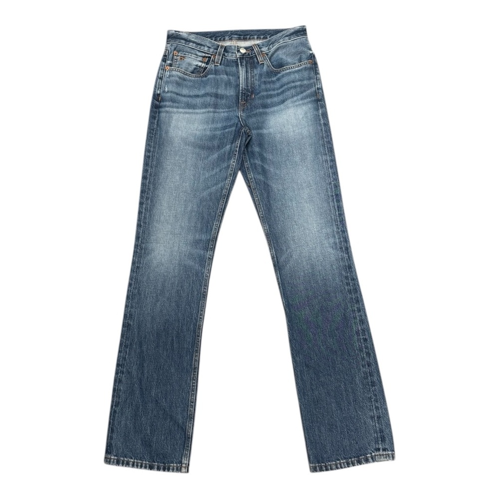 OuterKnown Sz 28X32 Straight Leg Jeans 
Black No Stretch True Blue Denim